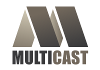 MultiCast Design Logo
