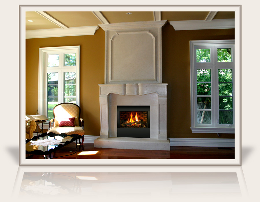 Bordeaux Fireplace Mantel by Multi Cast Design Bordeaux Fireplace Mantel by Multi Cast Design