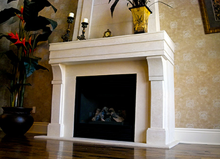 Fireplace Mantel Capri