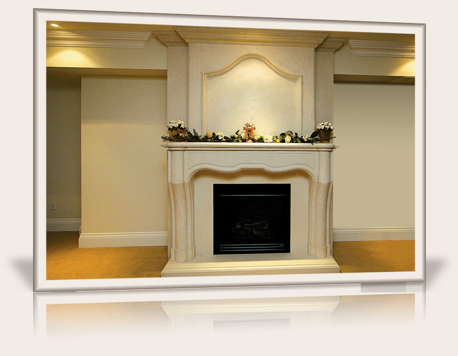 Chateau Fireplace Mantel by Multi-Cast Design