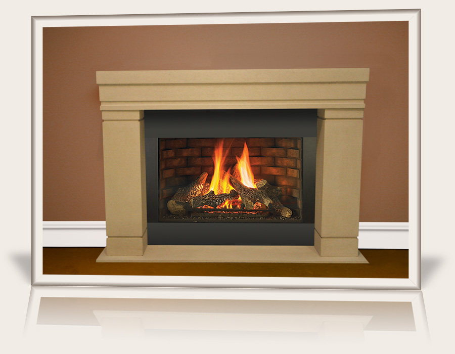 Como Fireplace Mantel by Multi-Cast Design