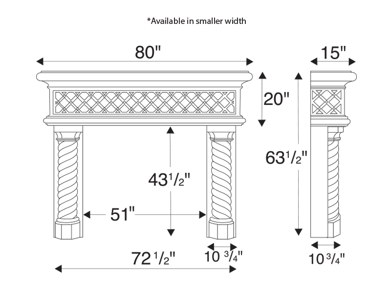 Cordoba Technical Drawing