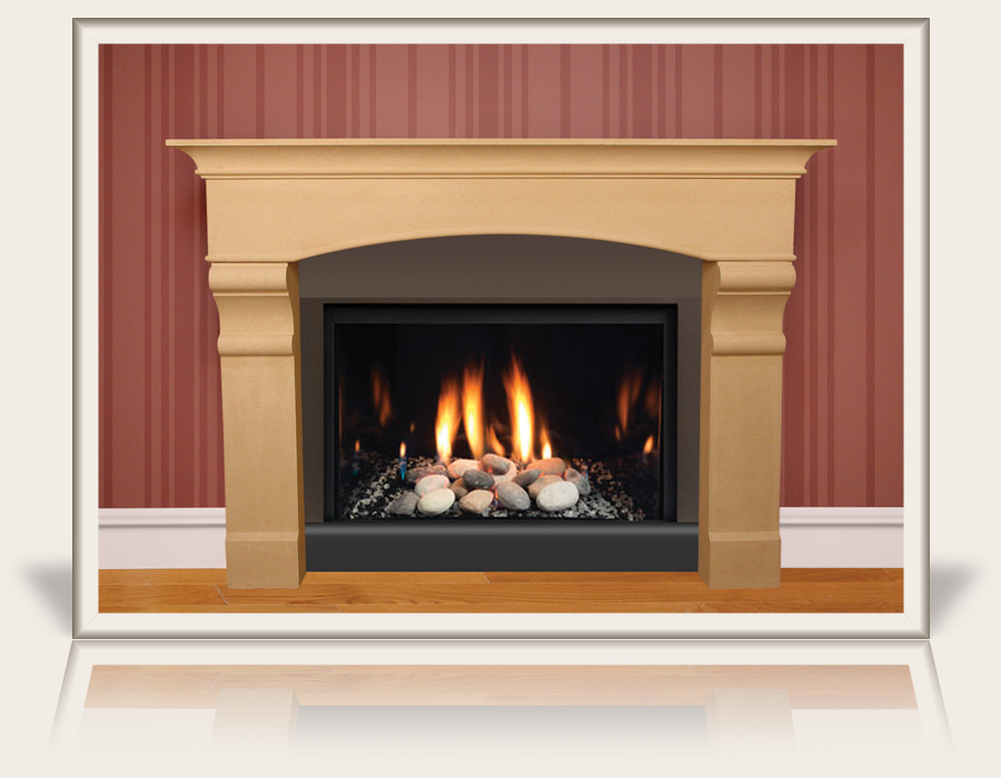 Florence Fireplace Mantel by Multi-Cast Design