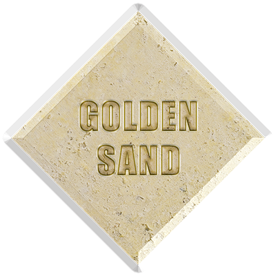 Cast stone colours sample - Golden Sand