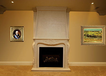 Fireplace Mantel Louis XVIII
