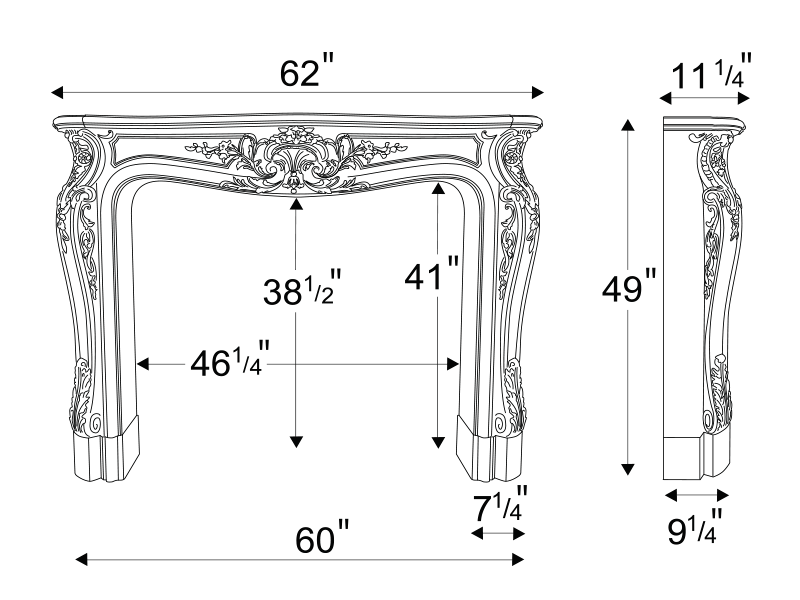 Louis XVIII Technical Drawing