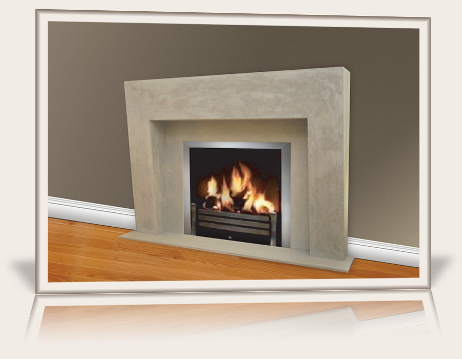 Lugano Fireplace Mantel by Multi-Cast Design