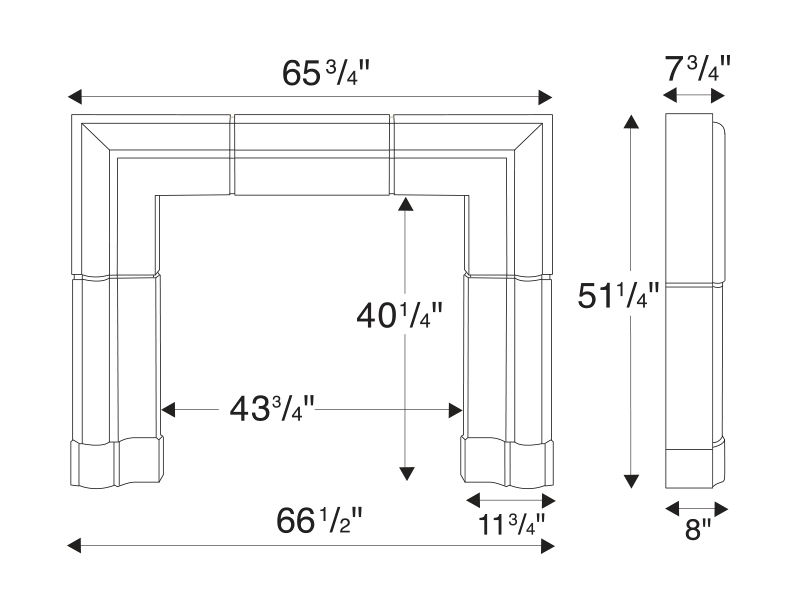 Modena Technical Drawing