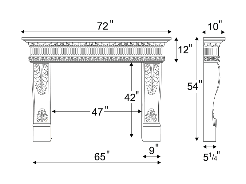 Monaco Technical Drawing