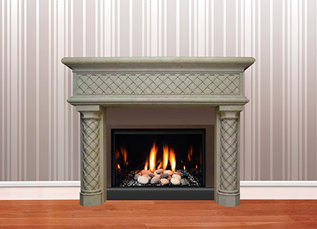 Fireplace Mantel Small Oasis