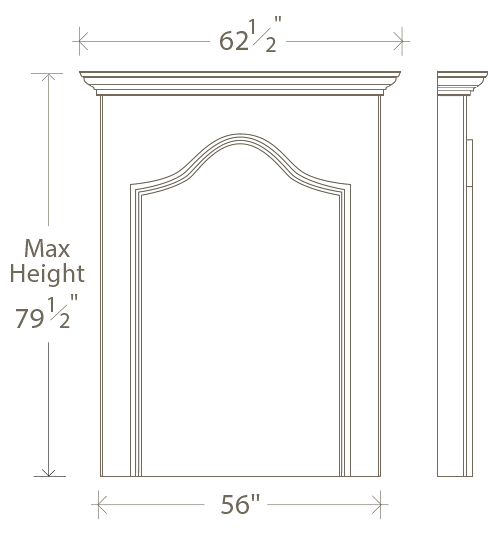 Overmantel "A"