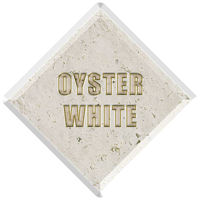 Cast stone colours sample - Oyster White