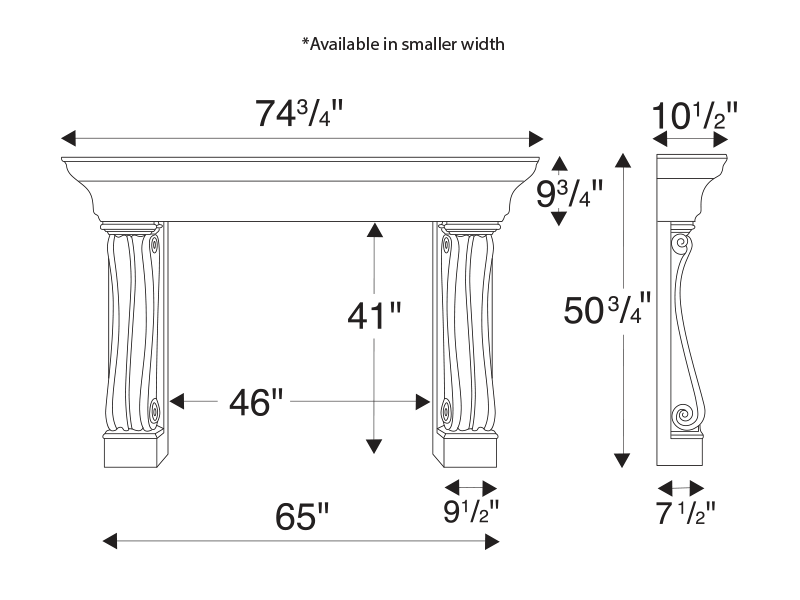 Padova Technical Drawing