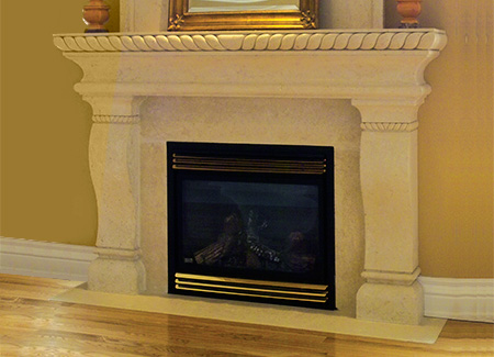 Fireplace Mantel Small Parma