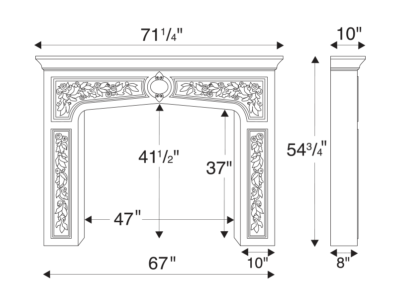 Rosedale Technical Drawing
