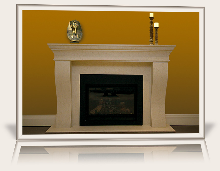 Sahara Fireplace Mantel by Multi-Cast Design