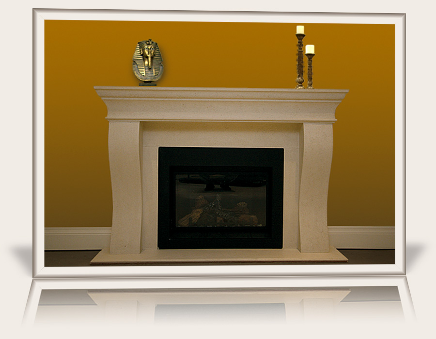 Sahara Fireplace Mantel by Multi-Cast Design Sahara Fireplace Mantel by Multi-Cast Design