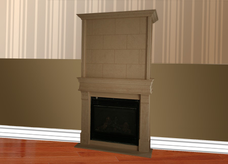 Fireplace Mantel San Marino