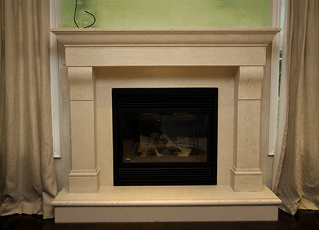 Fireplace Mantel Small Savona