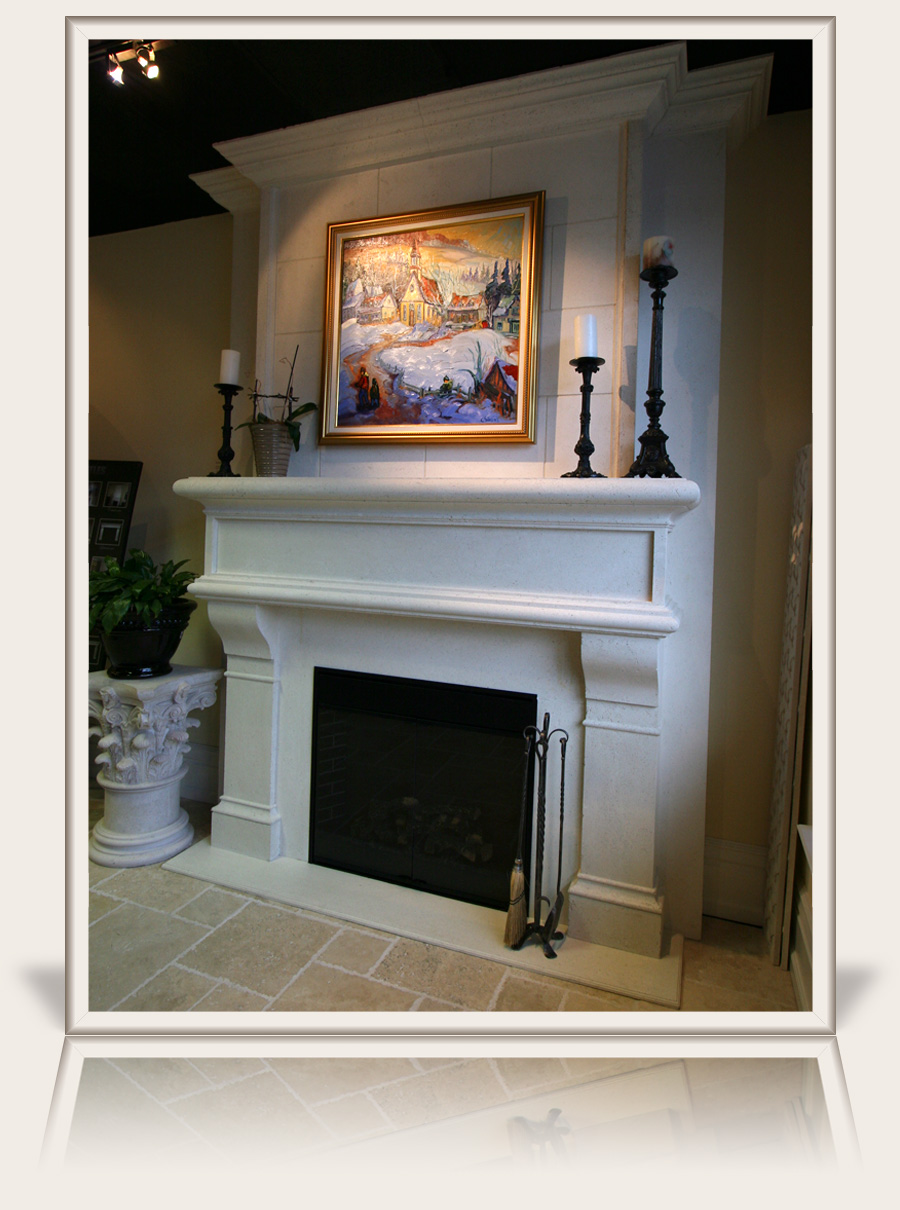 Siena Fireplace Mantel by Multi-Cast Design