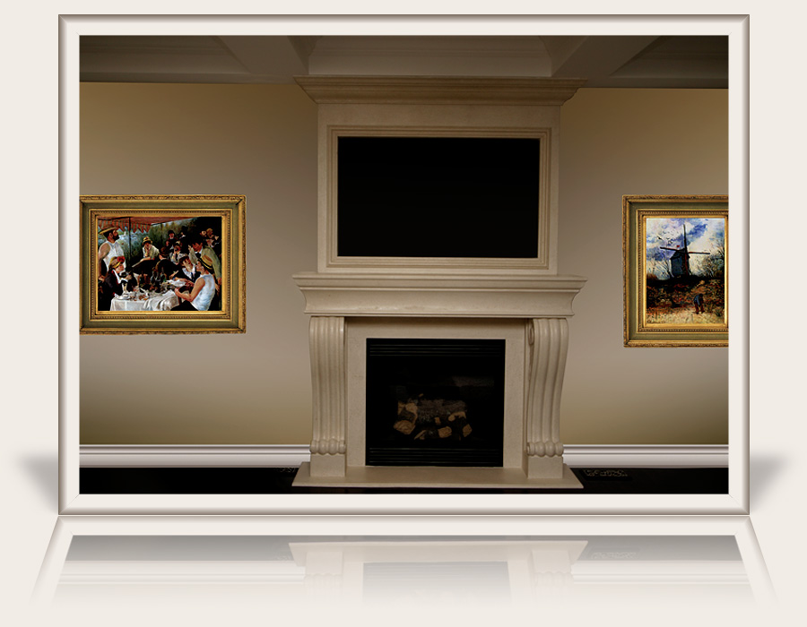 Sorrento Fireplace Mantel by Multi-Cast Design