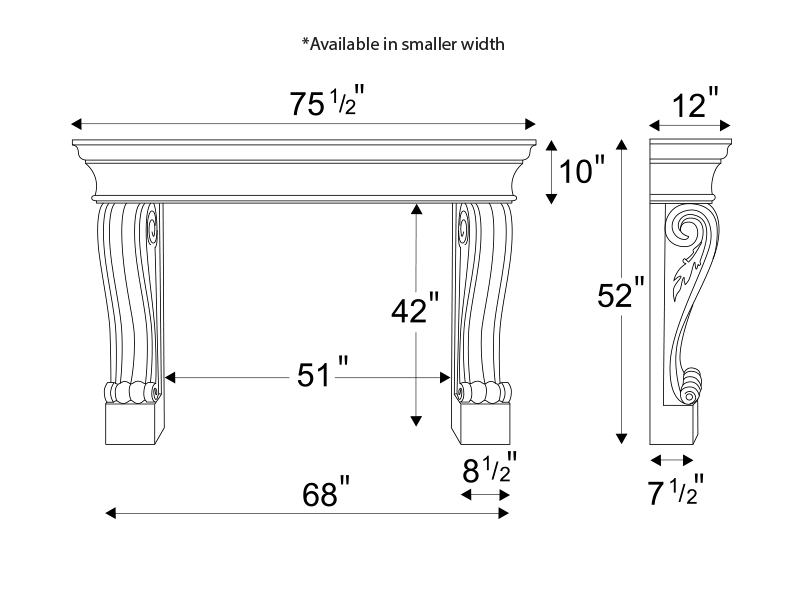 Sorrento Technical Drawing