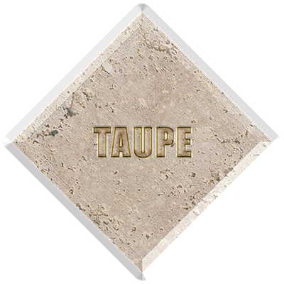 Cast stone colours sample - Taupe