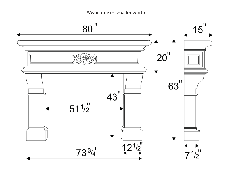 Torino Technical Drawing