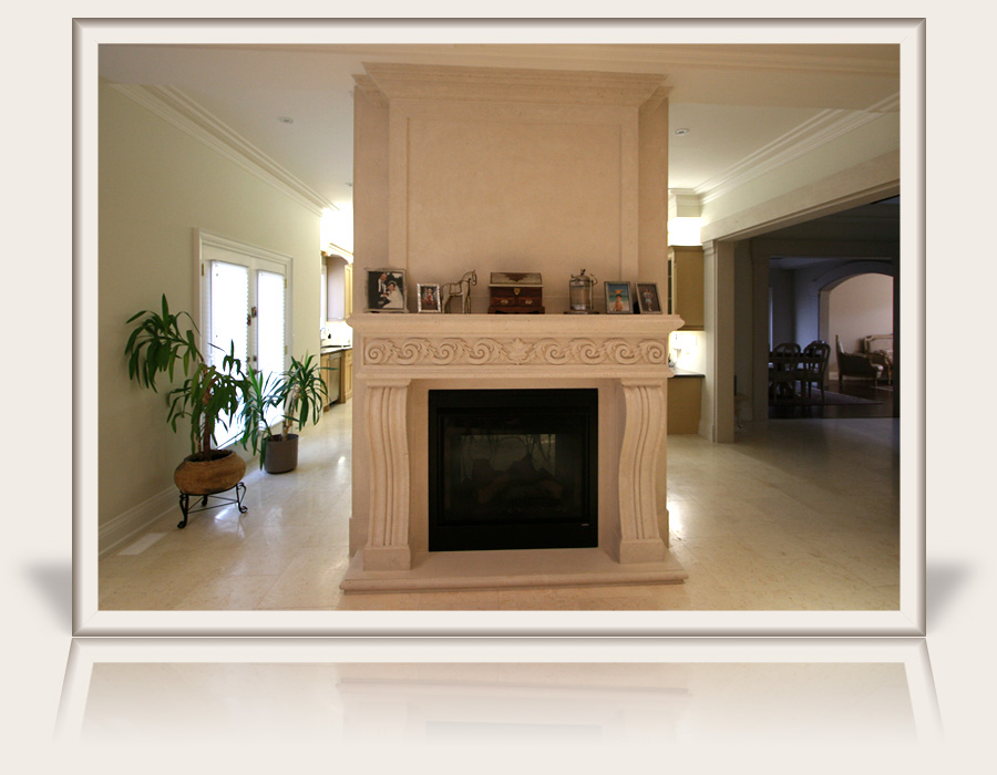 Windsor Arms Fireplace Mantel by Multi-Cast Design