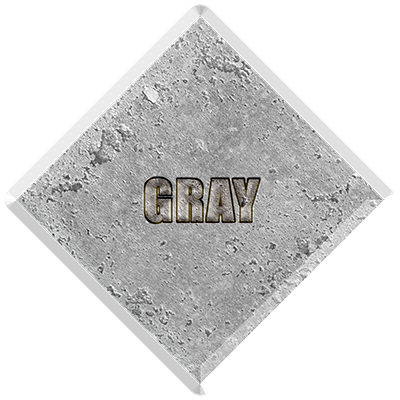 Cast stone colours sample - Gray