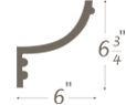 Plaster Cornice profile C-130