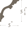 Plaster Cornice profile C-183