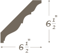 Plaster Cornice profile C-190