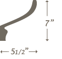 Plaster Cornice profile C-207