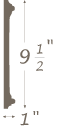 Plaster Cornice profile C-214