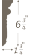 Plaster Cornice profile C-224