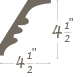 Plaster Cornice profile C-246