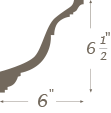 Plaster Cornice profile C-271