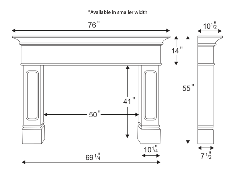 Canary Technical Drawing
