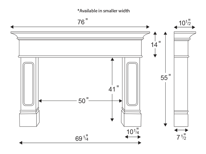 Canary Technical Drawing Canary Technical Drawing