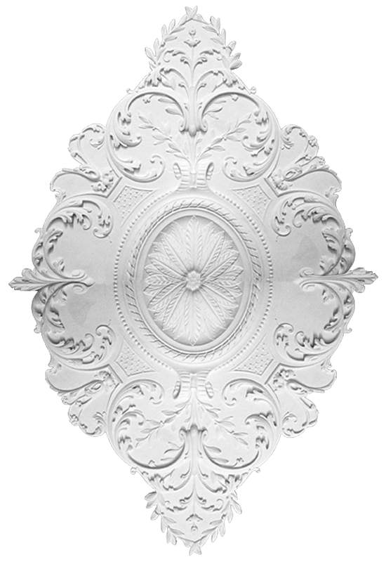 Plaster Ceiling Centers Model R-108