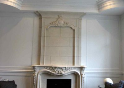 Fireplace Mantel room setting