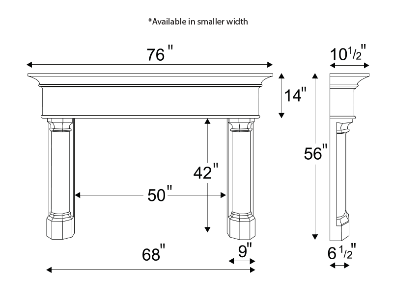 Napoli Technical Drawing