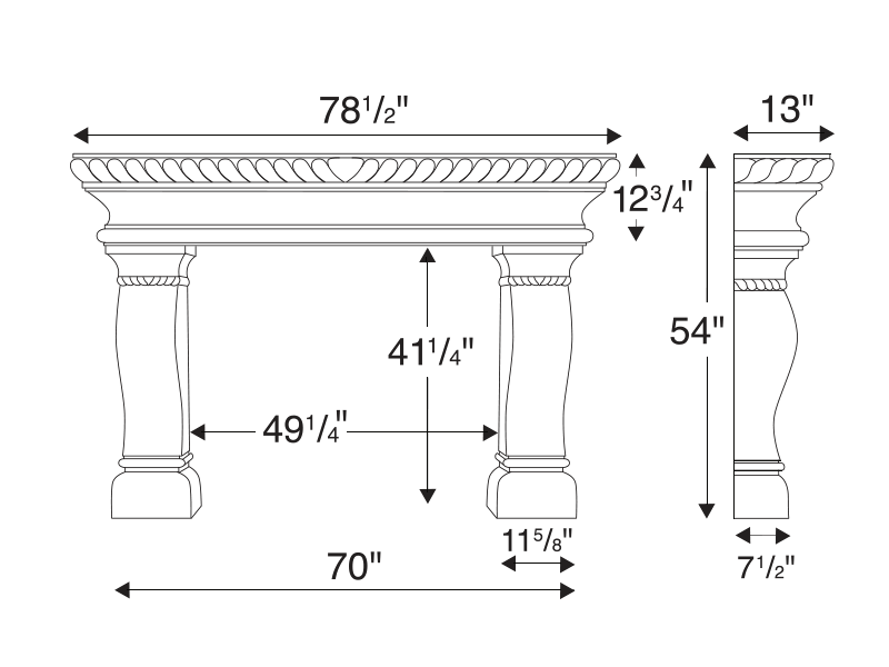 Parma Technical Drawing