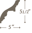 Plaster Cornice profile C-080