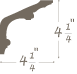 Plaster Cornice profile C-094