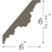 Plaster Cornice profile C-201