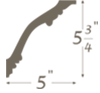 Plaster Cornice profile C-202