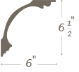 Plaster Cornice profile C-265