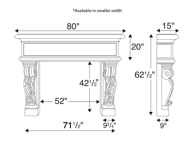 Venezia Technical Drawing